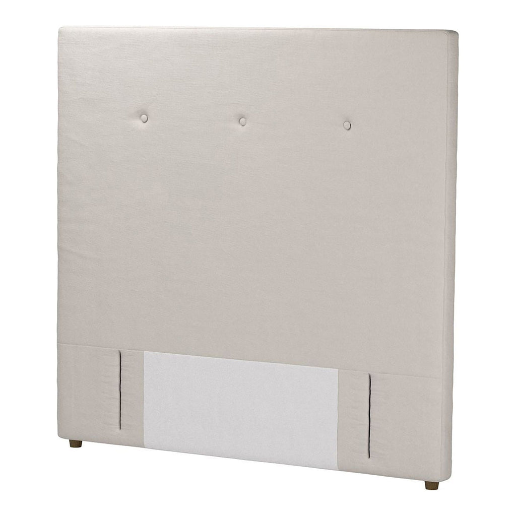 Avery Modern Headboard | Brushed Linen Cotton | Double