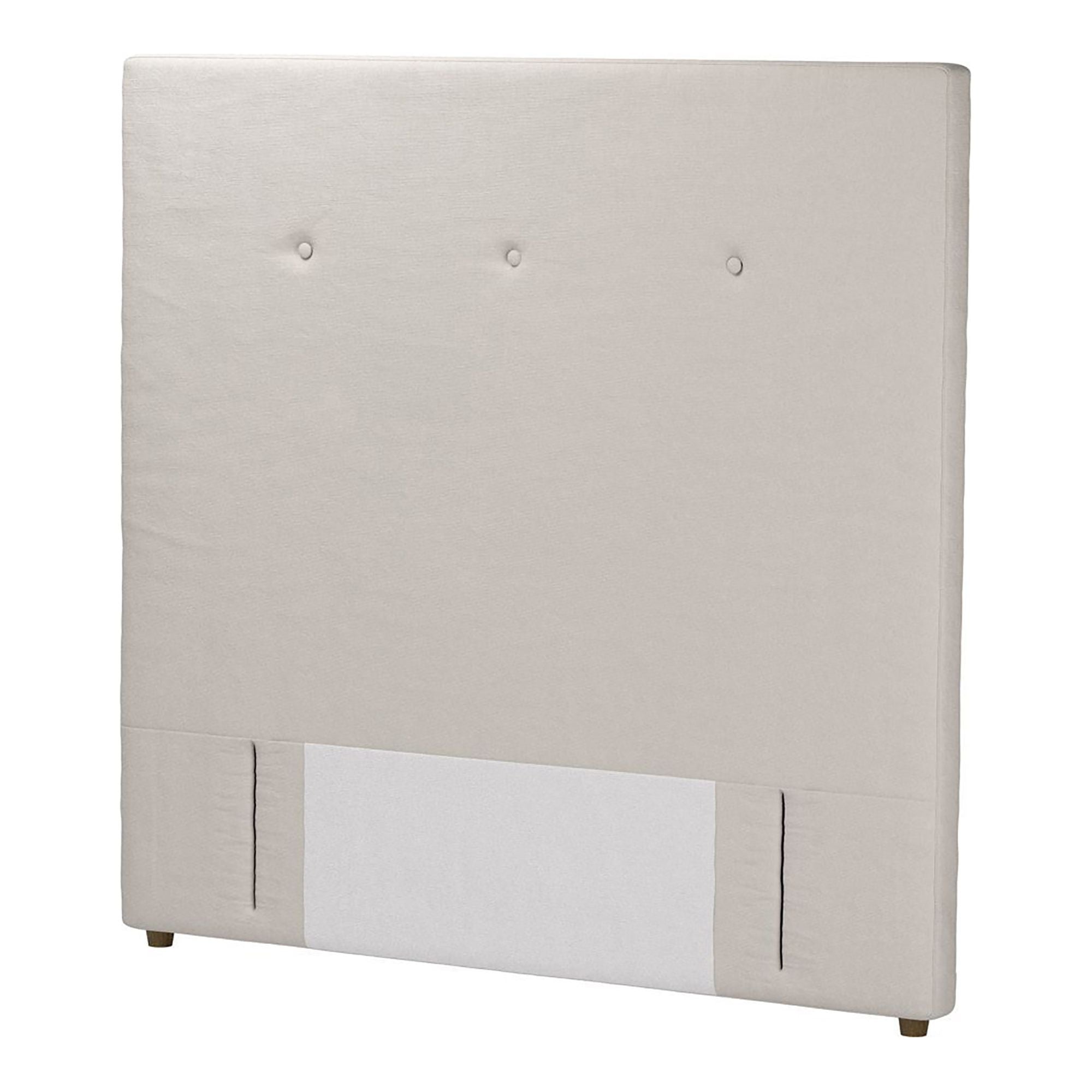 Avery Modern Headboard | Brushed Linen Cotton | Double