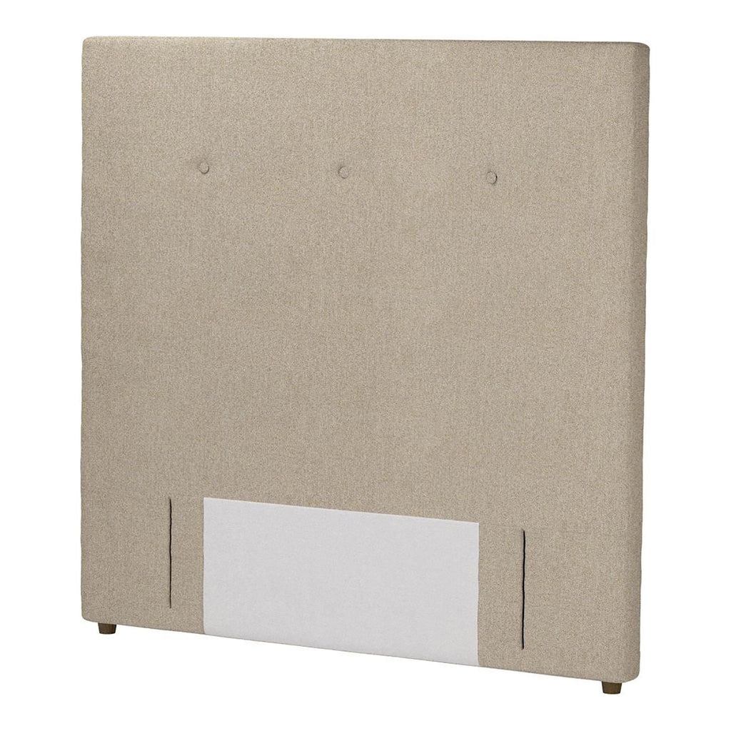 Avery Modern Headboard | Baylee Viscose Linen | Double