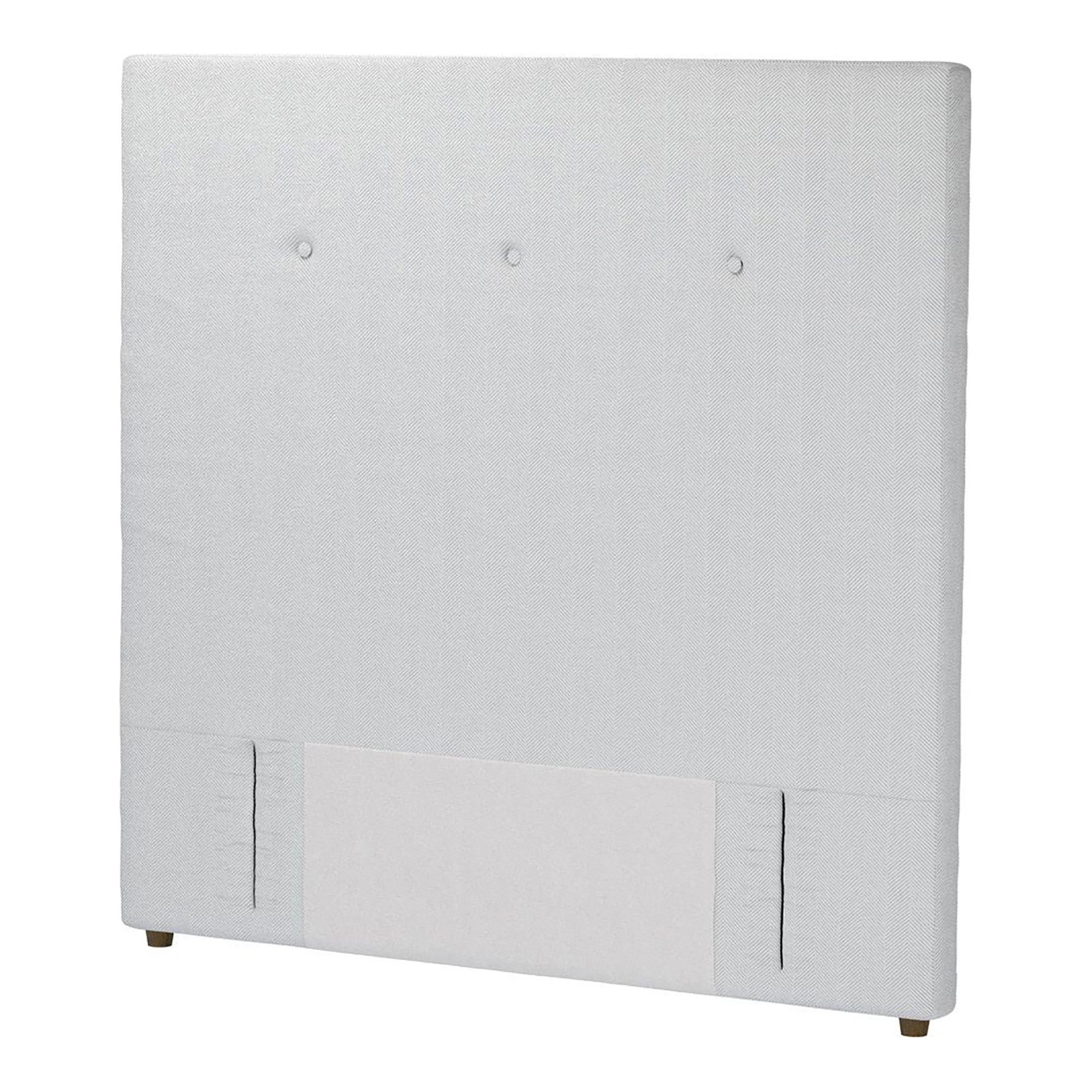 Avery Modern Headboard | Herringbone Weave | Double